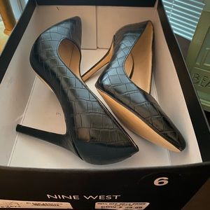 Nine West Black Heels